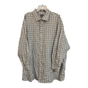 Rochester Gingham Button‎ Down Size 20 34/35 RG1